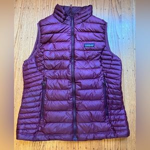 Patagonia Down Sweater Vest, Women’s size Medium